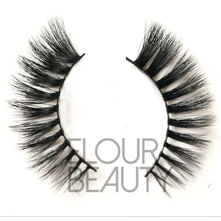 3D mink faux natural lashes in wholesale price E72